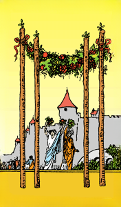 4 av stavar tarot