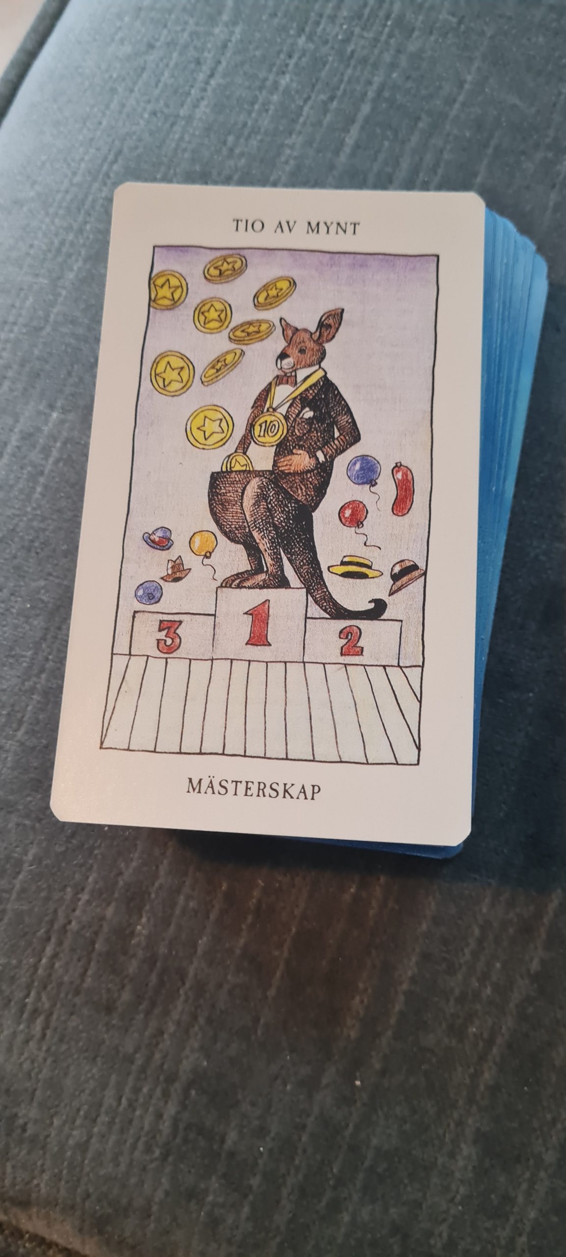 10 av mynt i tarot 