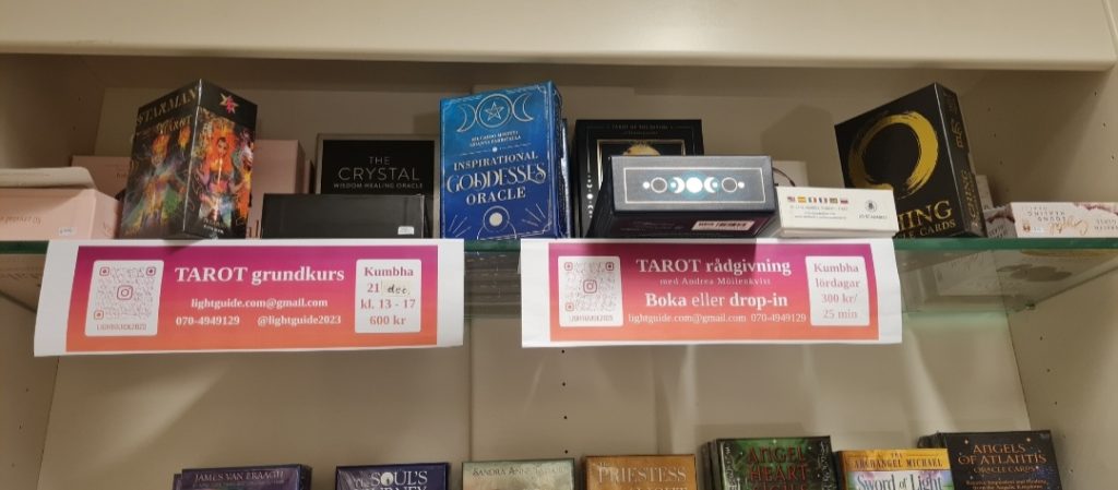 Tarot grundkurs och rådgivning